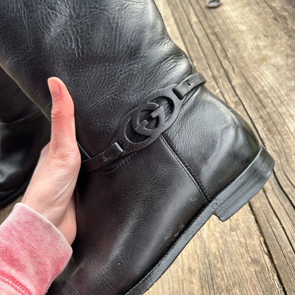 Gucci Interlocking G Riding Boots - Picture 2 of 8